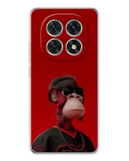 Чехол для Xiaomi Redmi Note 15 5G с картинкой «Bored Ape в красном» Чехол для Xiaomi Redmi Note 15 5G с картинкой «Bored Ape в красном»