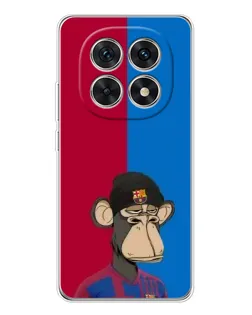 Чехол для Xiaomi Redmi Note 15 5G с картинкой «Bored Ape — фанат Барсы»