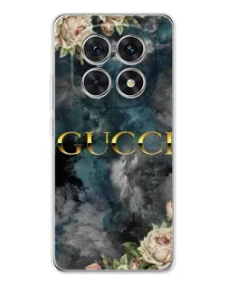Чохол для Xiaomi Redmi Note 15 5G з картинкою «Абстрактні квіти Gucci»