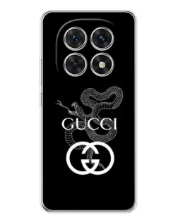 Чехол для Xiaomi Redmi Note 15 5G с картинкой «Gucci — серебряная змея»