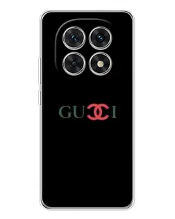 Чехол для Xiaomi Redmi Note 15 5G с картинкой «Gucci — красный градиент»