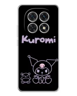 Чехол для Xiaomi Redmi Note 15 5G с картинкой «Kuromi — черный минимализм» Чехол для Xiaomi Redmi Note 15 5G с картинкой «Kuromi — черный минимализм»