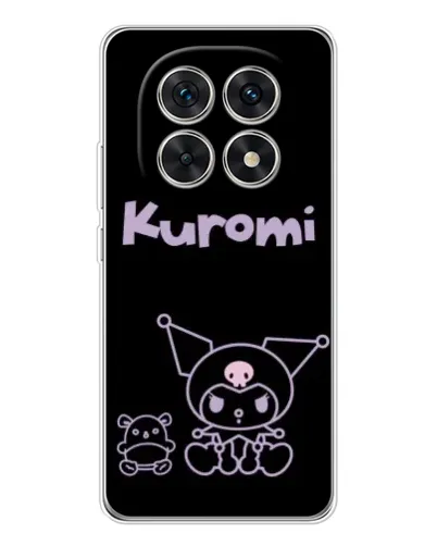 Чехол для Xiaomi Redmi Note 15 5G с картинкой «Kuromi — черный минимализм» Чехол для Xiaomi Redmi Note 15 5G с картинкой «Kuromi — черный минимализм»
