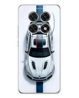 Чехол для Xiaomi Redmi Note 15 5G с картинкой «Вид сверху — BMW M»