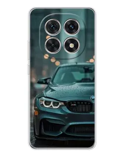 Чехол для Xiaomi Redmi Note 15 5G с картинкой «BMW в огнях города»