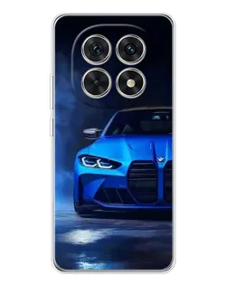 Чехол для Xiaomi Redmi Note 15 5G с картинкой «Голубая BMW M4»