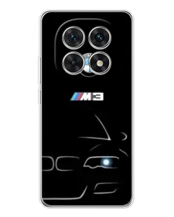 Чехол для Xiaomi Redmi Note 15 5G с картинкой «Минималистичный принт BMW M3»