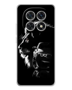 Чехол для Xiaomi Redmi Note 15 5G с картинкой «BMW и лев»