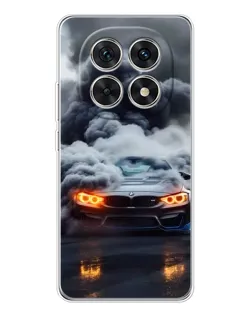 Чехол для Xiaomi Redmi Note 15 5G с картинкой «BMW в дыму»