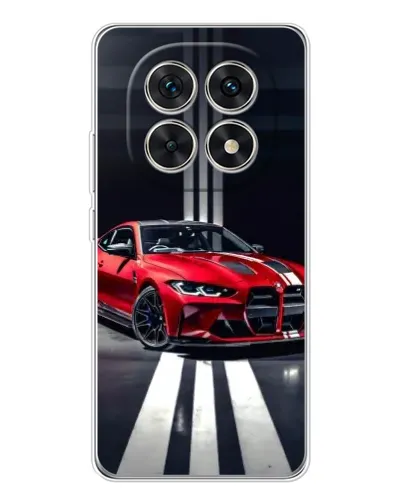Чехол для Xiaomi Redmi Note 15 5G с картинкой «Красная BMW на дороге» Чехол для Xiaomi Redmi Note 15 5G с картинкой «Красная BMW на дороге»