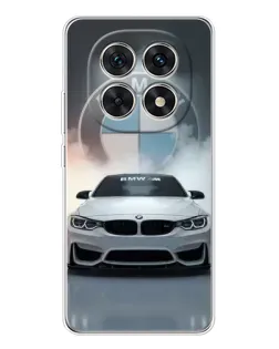 Чохол для Xiaomi Redmi Note 15 5G з картинкою «BMW в білому диму»