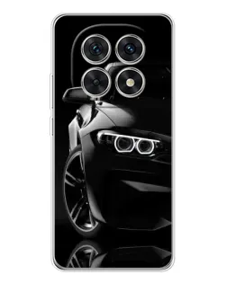 Чохол для Xiaomi Redmi Note 15 5G з картинкою «Чорна BMW — профіль»