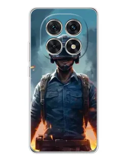 Чехол для Xiaomi Redmi Note 15 5G с картинкой «PUBG — реалистичный герой»