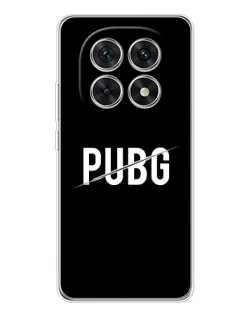 Чехол для Xiaomi Redmi Note 15 5G с картинкой «PUBG — белый логотип»