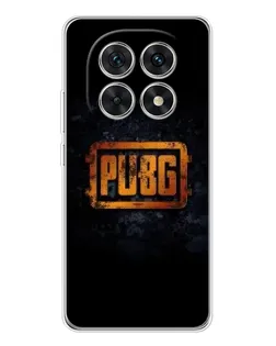 Чехол для Xiaomi Redmi Note 15 5G с картинкой «PUBG — золотой логотип»