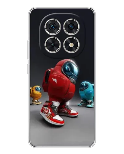 Чехол для Xiaomi Redmi Note 15 5G с картинкой «Among Us — 3D стиль»