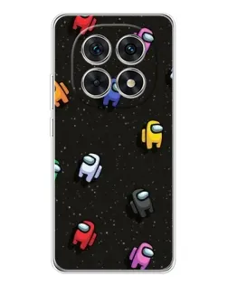 Чехол для Xiaomi Redmi Note 15 5G с картинкой «Космический паттерн Among Us»