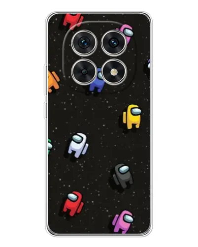 Чехол для Xiaomi Redmi Note 15 5G с картинкой «Космический паттерн Among Us»