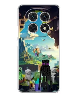 Чехол для Xiaomi Redmi Note 15 5G с картинкой «Эндермен в лесу»