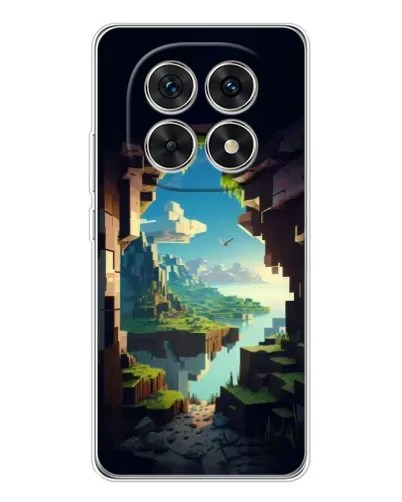 Чехол для Xiaomi Redmi Note 15 5G с картинкой «Вид из пещеры»