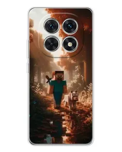 Чехол для Xiaomi Redmi Note 15 5G с картинкой «Стив в лесу»