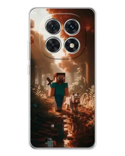 Чехол для Xiaomi Redmi Note 15 5G с картинкой «Стив в лесу»