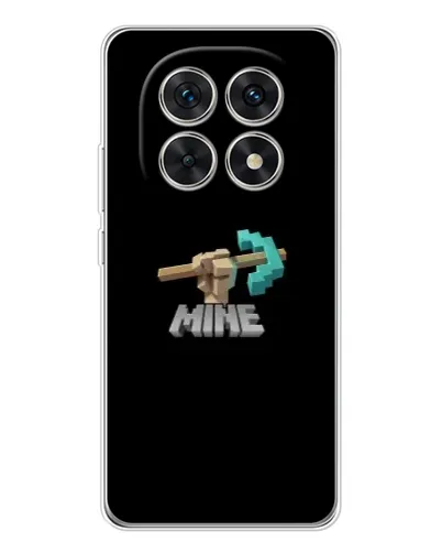 Чехол для Xiaomi Redmi Note 15 5G с картинкой «Алмазная кирка»