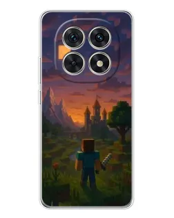 Чехол для Xiaomi Redmi Note 15 5G с картинкой «Стив у башни»