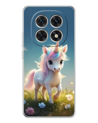 Чехол для Xiaomi Redmi Note 15 5G с картинкой «Единорог на поляне»