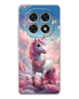 Чехол для Xiaomi Redmi Note 15 5G с картинкой «Единорог среди облаков»