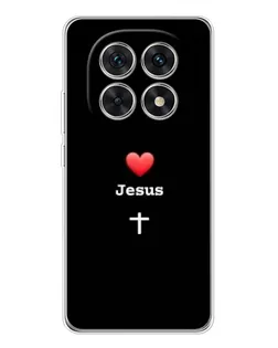 Чехол для Xiaomi Redmi Note 15 5G с картинкой «Сердце - Jesus» Чехол для Xiaomi Redmi Note 15 5G с картинкой «Сердце - Jesus»