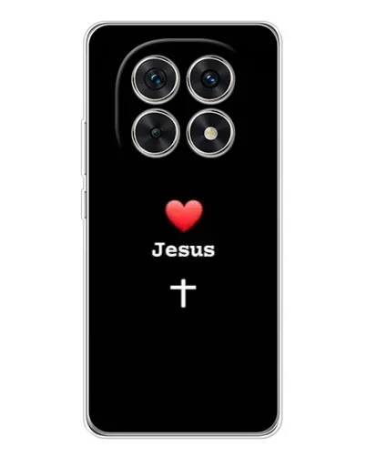 Чехол для Xiaomi Redmi Note 15 5G с картинкой «Сердце - Jesus» Чехол для Xiaomi Redmi Note 15 5G с картинкой «Сердце - Jesus»