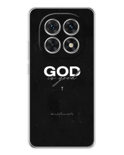 Чехол для Xiaomi Redmi Note 15 5G с картинкой «GOD — Бог над всем»