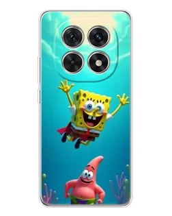 Чохол для Xiaomi Redmi Note 15 5G з картинкою «Спанч Боб під водою»