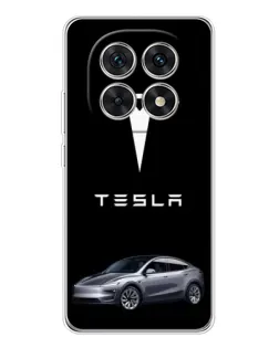 Чехол для Xiaomi Redmi Note 15 5G с картинкой «Tesla Model Y»