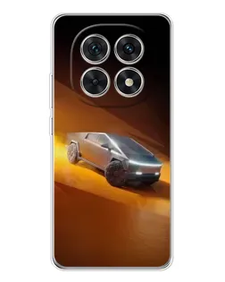 Чехол для Xiaomi Redmi Note 15 5G с картинкой «Cybertruck в пустыне»