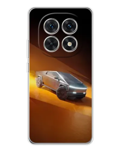 Чехол для Xiaomi Redmi Note 15 5G с картинкой «Cybertruck в пустыне»