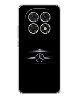 Чехол для Xiaomi Redmi Note 15 5G с картинкой «Mercedes — абстрактные линии»