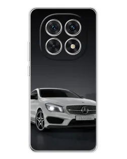 Чехол для Xiaomi Redmi Note 15 5G с картинкой «Mercedes AMG GT Silver»