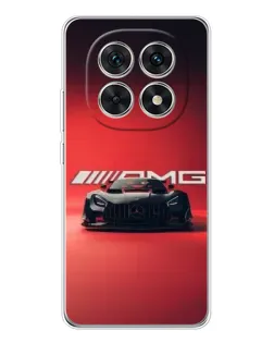 Чехол для Xiaomi Redmi Note 15 5G с картинкой «Mercedes AMG — красная линия»