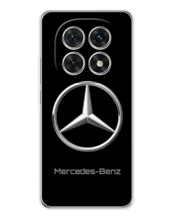 Чехол для Xiaomi Redmi Note 15 5G с картинкой «Mercedes Silver Logo»