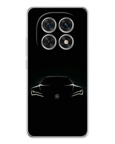 Чохол для Xiaomi Redmi Note 15 5G з картинкою «Mercedes — силует авто» Чохол для Xiaomi Redmi Note 15 5G з картинкою «Mercedes — силует авто»