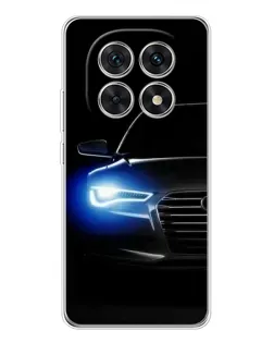 Чехол для Xiaomi Redmi Note 15 5G с картинкой «Неоновый взгляд Audi»