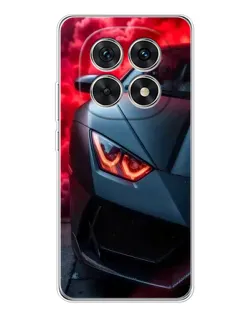 Чехол для Xiaomi Redmi Note 15 5G с картинкой «Lamborghini красное сияние» Чехол для Xiaomi Redmi Note 15 5G с картинкой «Lamborghini красное сияние»