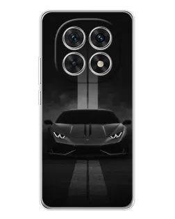Чехол для Xiaomi Redmi Note 15 5G с картинкой «Lamborghini симметрия дорог»