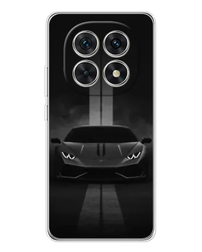 Чехол для Xiaomi Redmi Note 15 5G с картинкой «Lamborghini симметрия дорог»