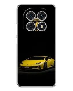 Чехол для Xiaomi Redmi Note 15 5G с картинкой «Lamborghini желтый акцент»