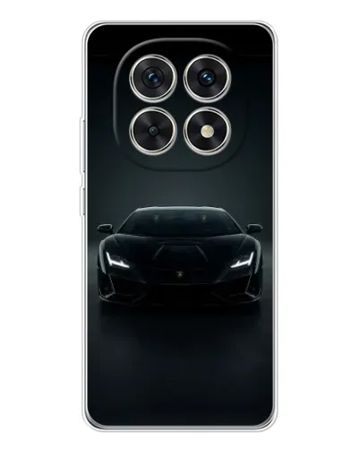 Чехол для Xiaomi Redmi Note 15 5G с картинкой «Черный Lamborghini Aventador»