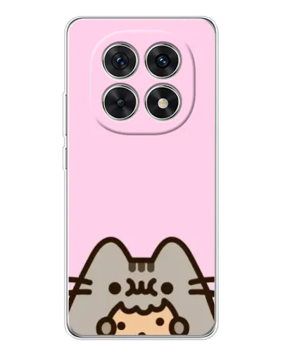 Чехол для Xiaomi Redmi Note 15 5G с картинкой «Pusheen и печенье»