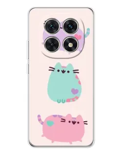 Чехол для Xiaomi Redmi Note 15 5G с картинкой «Pusheen трио» Чехол для Xiaomi Redmi Note 15 5G с картинкой «Pusheen трио»